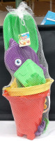 New Bag of Children's Beach Toys (12pcs) | Entire Bag Measures 23" Tall Standing Up