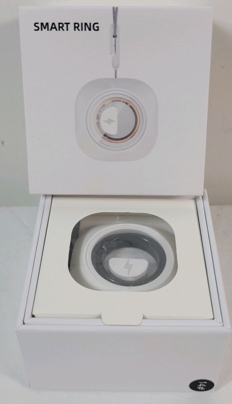 New - SmartHealth R11M Smart Ring Fitness / Health Tracker , Size 14 . Black