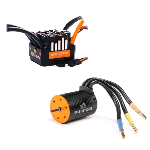 As New Spektrum Firma 100A Brushless Smart ESC / 6500Kv Sensorless Motor Combo Retails for $160