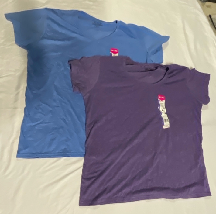 2 New Size 2XL Ladies T-shirts | Lightweight Material Great for Hot Weather