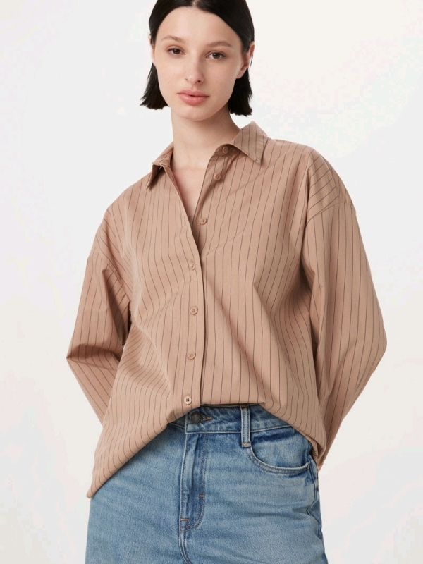 New Size MED Women's FRANK AND OAK The Poplin Shirt - Retails $99.50