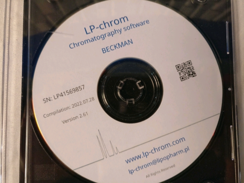 Beckman LP-Chrom Chromatography Software