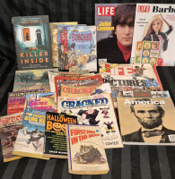 20 Vintage & Modern Magazines & Books - LIFE Magazines +