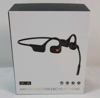 As New - DG09 Air Conduction ENC Wireless Bluetooth Headset w/MIC .