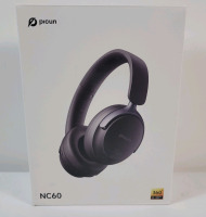 As New - Picun NC60 Bluetooth Wireless Headphones , Black . Tested Working