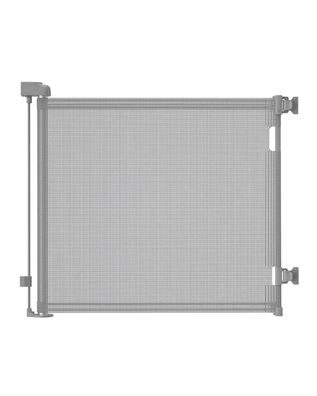55" Wide Retractable Safety Gate. 34" Tall.