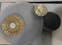 Large Metal Wall Art. 45" Wide.