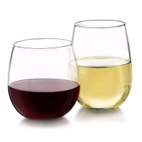 New In Box Set of 12 Libby Stemless Glasses. 497 ml each Retails Over $50
