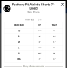 New Size MED Men's CRZ YOGA Feathery-Fit Athletic Shorts 7''- Lined True Navy #3, NS001C2 - 2