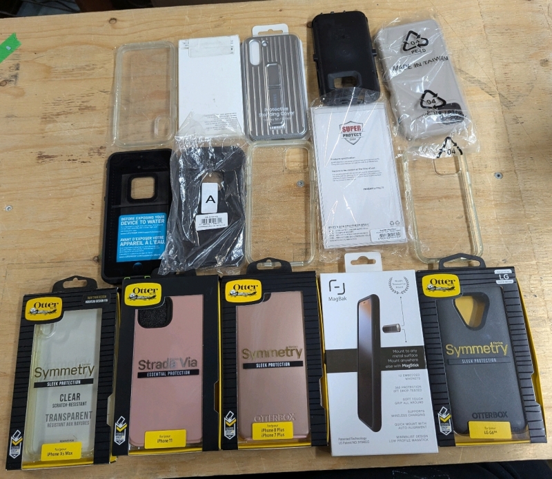 12 New Phone Cases. Variety of Brands and Models.