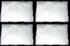 4 New Standard Size GOOD MORNING.COM Memory Foam Pillow Covers : 100% Cotton Outer, Zipper Closure - 28" &times; 18" Each