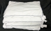 4 New Standard Size GOOD MORNING.COM Memory Foam Pillow Covers : 100% Cotton Outer, Zipper Closure - 28" &times; 18" Each - 2