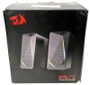 As-New in Box | REDDRAGON Waltz GS510 RGB Desktop Speakers, 2.0 Channel PC Computer Stereo Speaker with 4 Colorful LED Backlight Modes, Enhanced Bass and Easy-Access Volume Control, USB Powered w/ 3.5mm Cable - 3