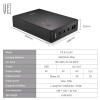 As-New in Box | Shanqiu Mini UPS Battery Backup Uninterruptible Power Supply for Router, Modem, Security Camera with Input AC Output USB 5V DC 5V 9V 12V (37Wh) - 2