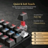 As-New in Box | RED DRAGON Kumara Elite Wired/2.4G Wireless/Bluetooth Connected Mechanical Keyboard: Rainbow LED, Dust Proof Red - 2
