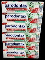 [See Desc] 8 PARADONTAX Active Gum Repair Breath Freshener Daily Fluoride Toothpastes