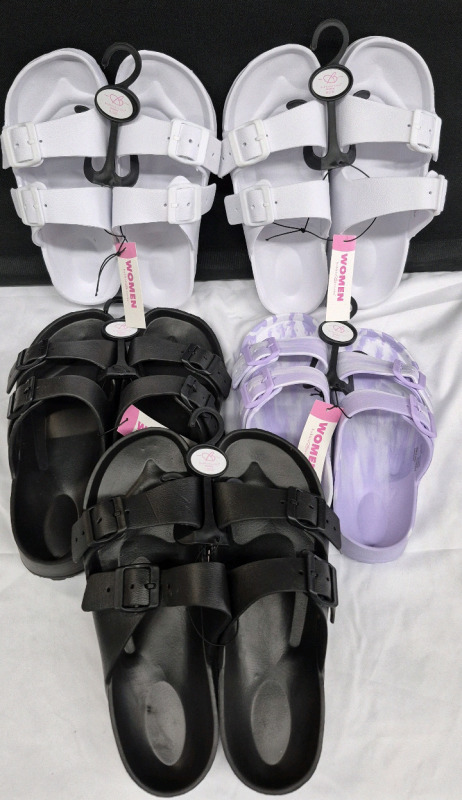 5 New sz 5/6 - 9/10 Ladies Bobbiebrooks Sandals