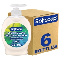 New 6pk SOFTSOAP Soothing Clean Moisturizing Hand Soap Aloe Vera Fresh Scent - 221ml ea