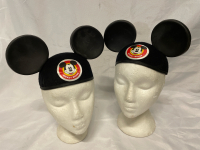2 Vintage Mickey Mouse Ears from Disney World