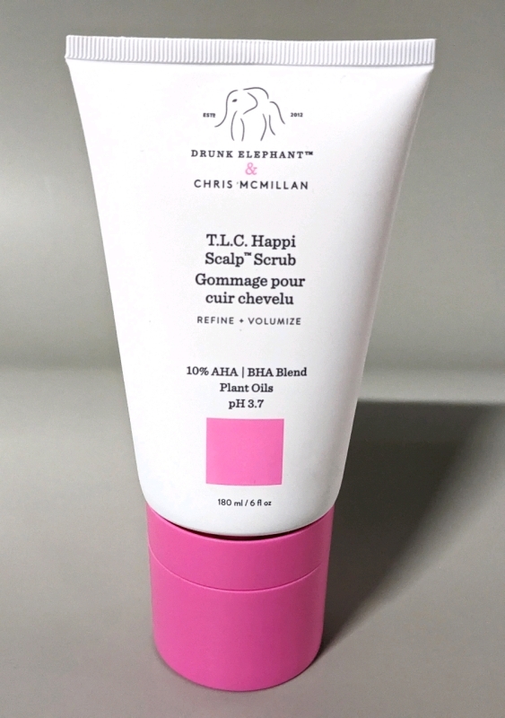New DRUNK ELEPHANT T.L.C. Happi Scalp Scrub : Hair Refine & Volumizer (180ml)