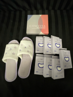 New Beauty Lot - 7 packs of 10 Rael Beauty Miracle Patches, Coscel&rsquo;ia Gel Nail Set with 10 Colours, Slippers might be Sz Medium