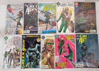 DC Comics 1998-99 GREEN ARROW No.128 - No.137 . Includes No.137 Final Issue in Series w/Appearance by Superman . Ten (10) Comics , All Well Taken Care Of . Very Fine / Near Mint Grade .