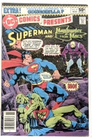 [Key Issue] Vintage DC Comics No. 27: SUPERMAN and MANHUNTER from MARS : First Appearance of Mongo! - Bagged & Boarded