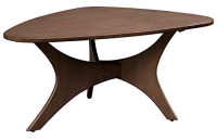 Ink+Ivy Mid-Century Modern Style Blaze Triangle Coffee Table , Brown - New
