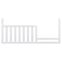 New Oxford Baby Everlee Toddler Guard Rail. 54.67" x 23.5" x 0.83"