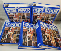 DIY Easy Home Repair : A Complete Step-By-Step To Do-It-Yourself Guide . Five (5) Binders , Complete .