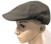 3 Men's Size S/M & Large Golf Flat Caps incl 2 Coopersquare New York Silk-Lined Caps - 3