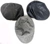 3 Men's Size S/M & Large Golf Flat Caps incl 2 Coopersquare New York Silk-Lined Caps - 9