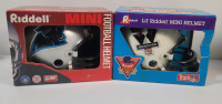 Riddell Football Mini-Helmets . NFL Carolina Panthers & 1996 Grey Cup .