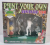Paint Your Own Superstar Baseball Team . Includes 3 Baseball Players , 6 Washable Paints , 2 Brushes & Playmat - 2