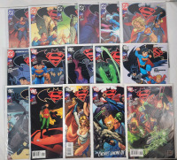 DC Comics Superman / Batman No. 14 - No. 29 - Consecutive Run . Sixteen (16) Issues , All Bagged & Boarded . , Well Taken Care Of , High Grade