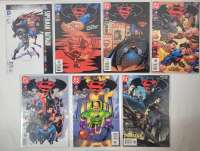DC Comics Superman / Batman No. 1 - No. 7 - Consecutive Run . Seven (7) Issues , All Bagged & Boarded . , Well Taken Care Of , High Grade