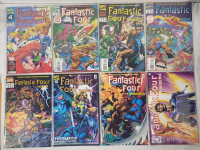 Marvel Comics Fantastic Four Unlimited No. 2 - No. 6 , No. 8 , No. 9 & No. 12 . Eight (8) Comics , All Bagged . , Well Taken Care Of , High Grade