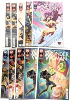 [Full Run with Duplicate Copies] DC Comics : SENSATIONAL WONDER WOMAN, Issues 1-7, 10 Comics Total, All Bagged & Boarded