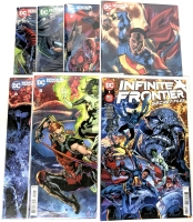 [Full Variant Cover Run] DC Comics INFINITY FRONTIER, Limited Series, Issues 1-6 + #1 Secretary Files, 7 Comics All Bagged & Boarded