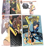 [Full Run with All Variant Covers] Scout Comics IMPOSSIBLE Jones, 8 Comics, All Bagged & Boarded