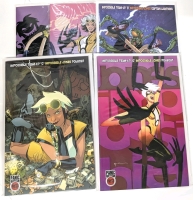 [Full Run, Variant Covers] Panic Button Press IMPOSSIBLE Team-Up, 5 Comics, All Bagged & Boarded
