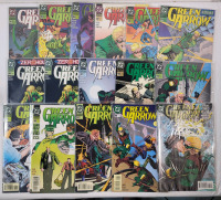 DC Comics 1994-95 GREEN ARROW No.83 , No.85 - No.91 & No.93 - No.99 . Sixteen (16) Comics . All Bagged , and Well Taken Care Of . Very Fine + Grade .