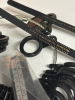 New Ring Size Measuring Tool with Plastic Mandrel & Ring Sizer Guage Four Stick Mandrel and Ring Gauge Finger Sizing Stock photo added Sizer 10 inch appro - 6