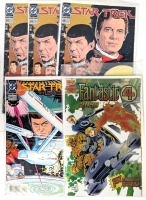 5 Vintage Comics : DC STAR TREK : #59 & 3&times; #65 + MARVEL Fantastic 2099 #1 - All Bagged & Boarded