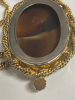 High Relief Chocolate Lovely Cameo Necklace Pendant Approximately 1.75 in Twisted Chain Ring Clasp 20 inch Approximate - 4