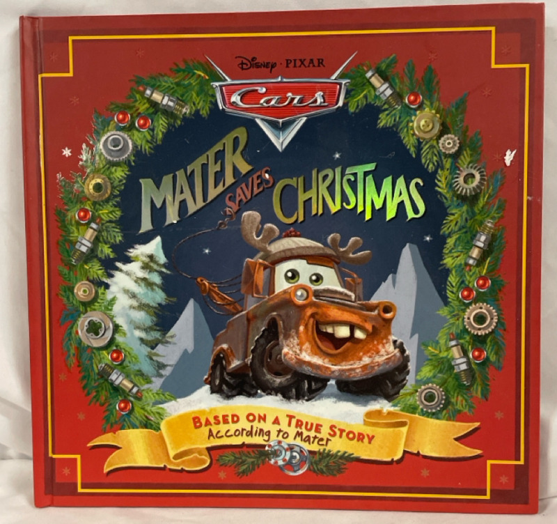 New Hardcover Children&rsquo;s Book &ldquo;Mater Saves Christmas&rdquo; | Beautiful Full Colour Illustrations | Measures 10&rdquo;x10.5&rdquo;