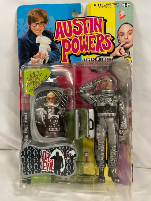 New 6&rdquo; Austin Powers Vinyl Figure -Moon Mission Dr. Evil | Series 2