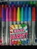 New 34 Pack of Sharpie Color Burst - Fine Point<br/> - 3