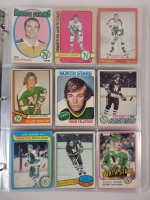 1971 - 2020 Minnesota North Stars / Dallas Stars NHL Hockey Trading Card Singles .