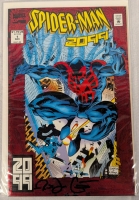 Vintage Signed Marvel Comics Spiderman 2099 Issue #1. Signed by Rick Leonardi. Comic is Bagged and Boarded.